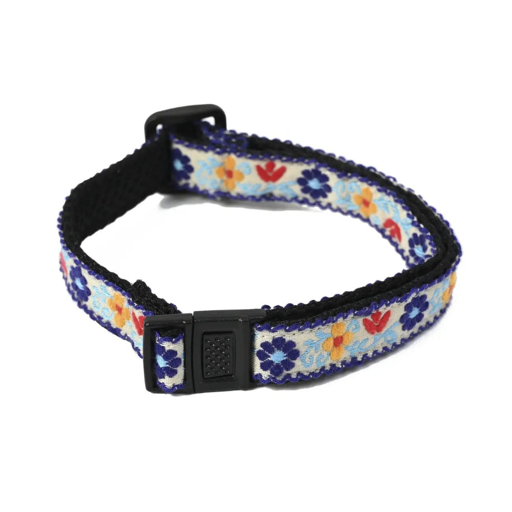 [コロバニィ] ペタプラス® わんくるバンド 小型犬用 ネックバンド スパオール®×TERAQOL®加工 フリーサイズ(首周り23〜38cm) 2色