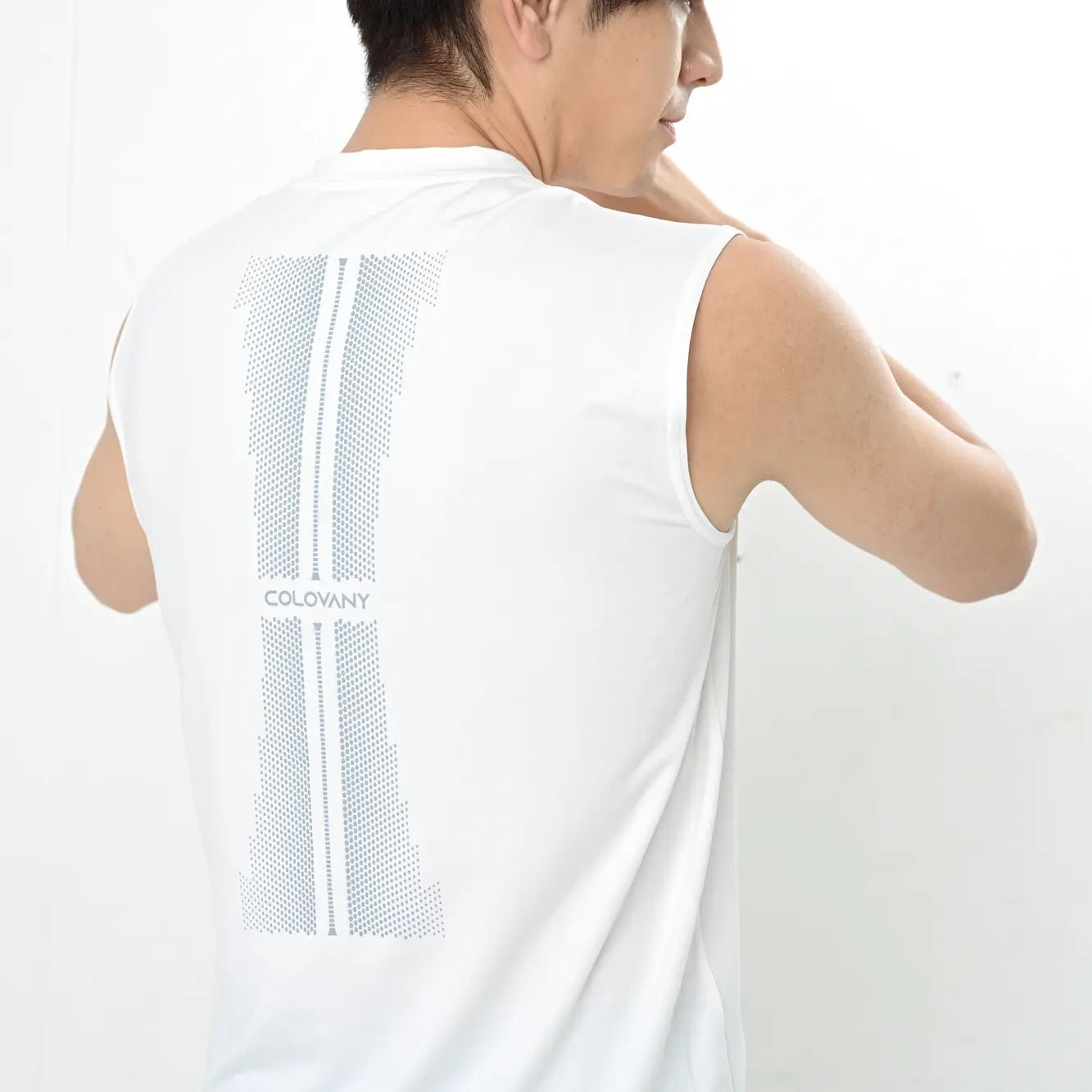 Vネックアンダーノースリーブ - colovany